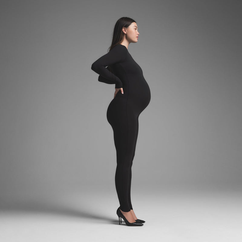 MATERNITY LONG SLEEVE CATSUIT