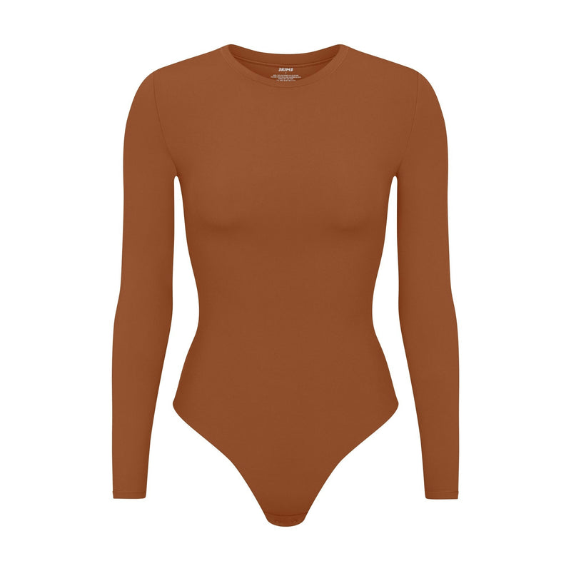 LONG SLEEVE CREW NECK BODYSUIT