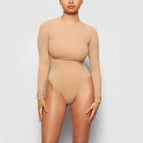 LONG SLEEVE CREW NECK BODYSUIT