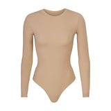 LONG SLEEVE CREW NECK BODYSUIT