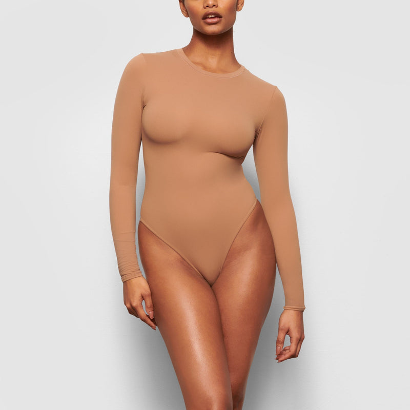 LONG SLEEVE CREW NECK BODYSUIT