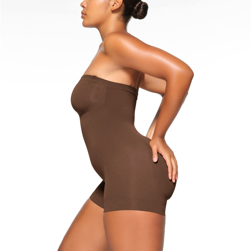 STRAPLESS SHORTIE BODYSUIT